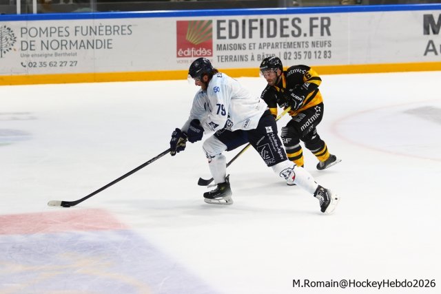 Photo hockey match Rouen - Gap  le 25/09/2026