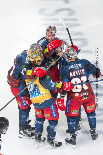 Photo hockey match Grenoble  - Cergy-Pontoise le 29/09/2026