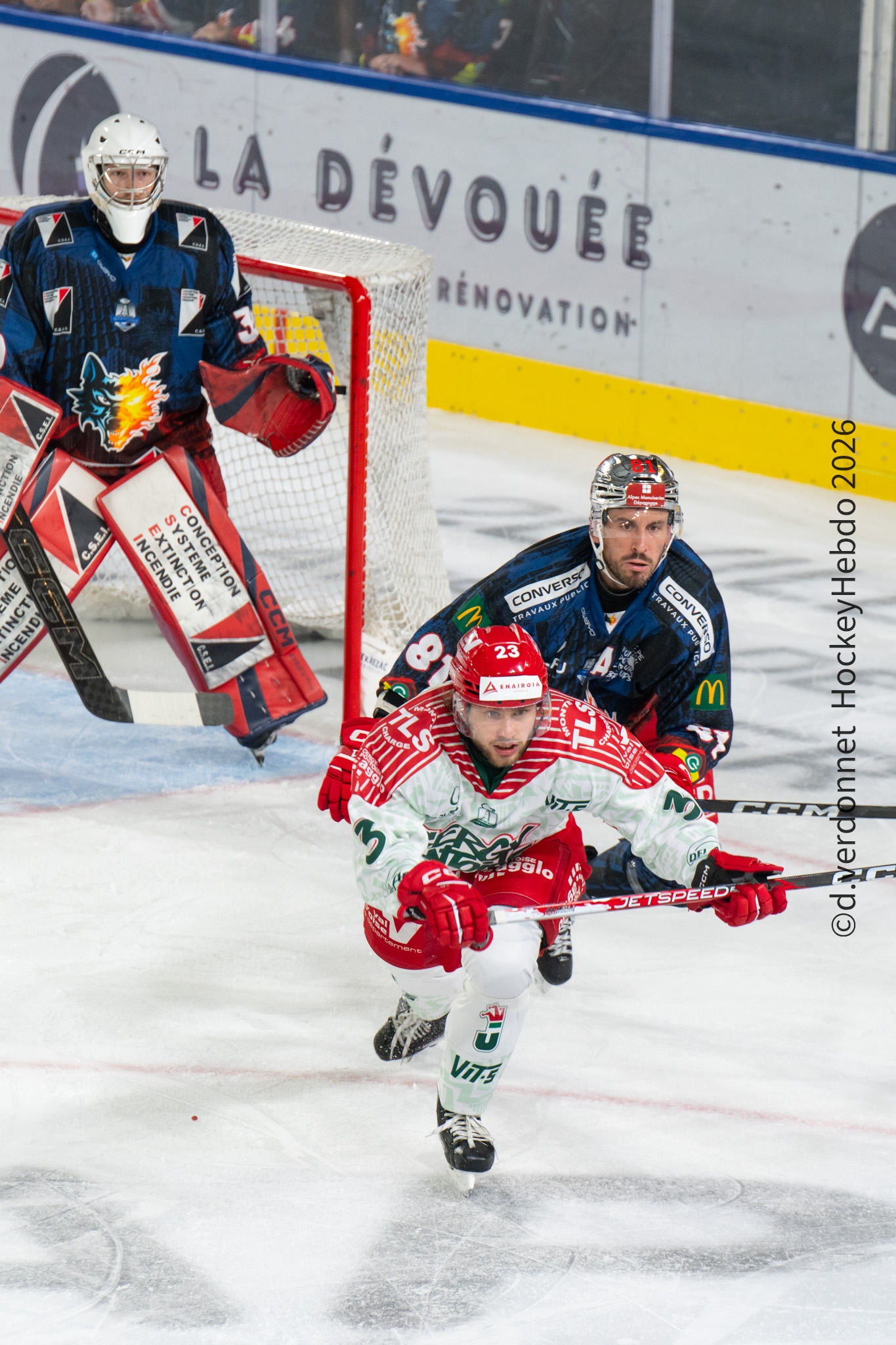 Grenoble  3 - 0 Cergy-Pontoise