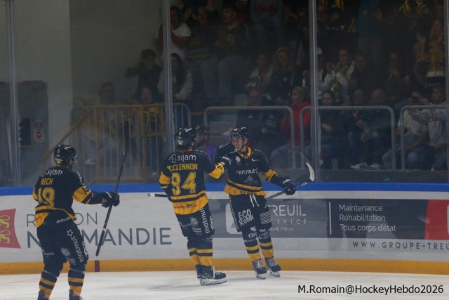 Photo hockey match Rouen - Amiens  le 29/09/2026