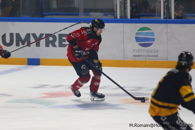Photo hockey match Rouen - Amiens  le 29/09/2026