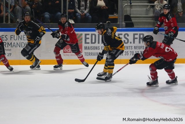 Photo hockey match Rouen - Amiens  le 29/09/2026