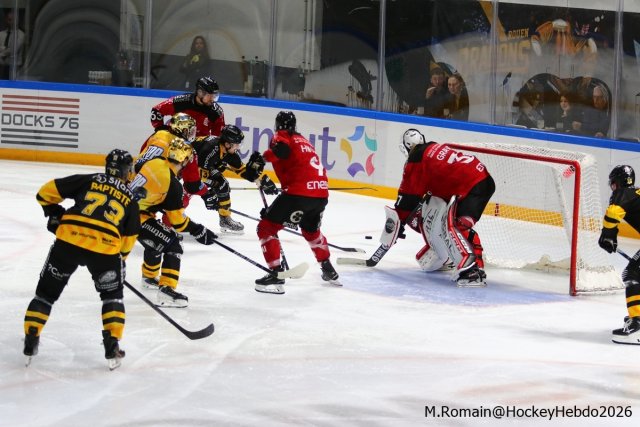 Photo hockey match Rouen - Amiens  le 29/09/2026