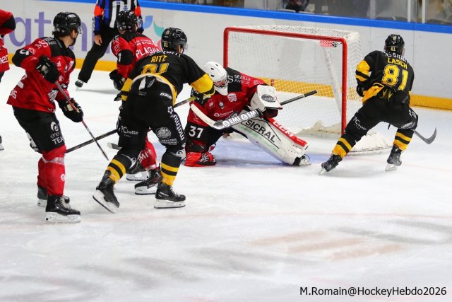 Photo hockey match Rouen - Amiens  le 29/09/2026