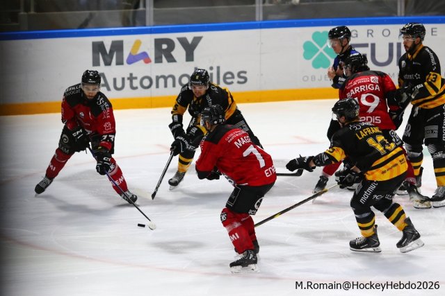 Photo hockey match Rouen - Amiens  le 29/09/2026