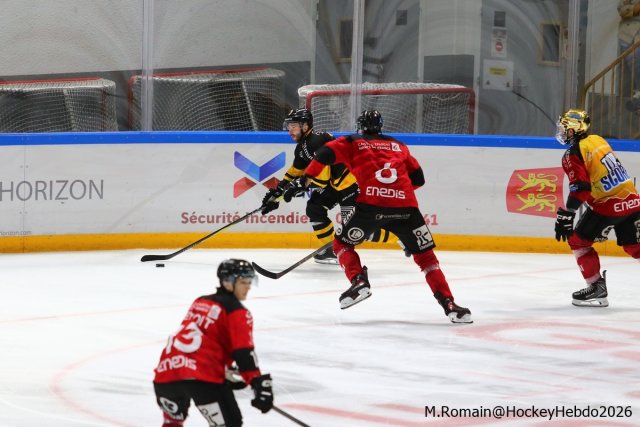 Photo hockey match Rouen - Amiens  le 29/09/2026