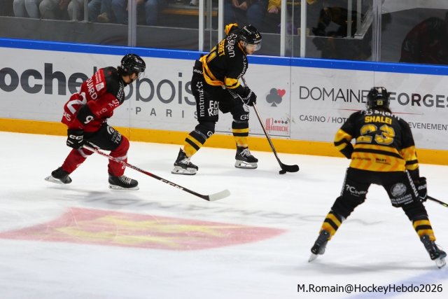 Photo hockey match Rouen - Amiens  le 29/09/2026