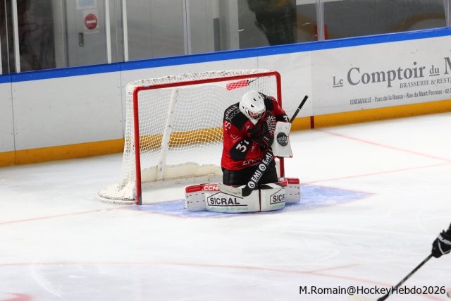 Photo hockey match Rouen - Amiens  le 29/09/2026