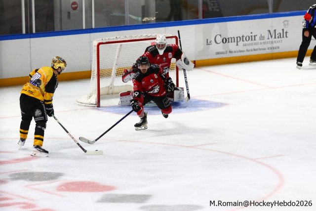 Photo hockey match Rouen - Amiens  le 29/09/2026