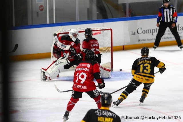 Photo hockey match Rouen - Amiens  le 29/09/2026