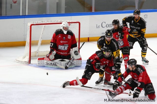 Photo hockey match Rouen - Amiens  le 29/09/2026