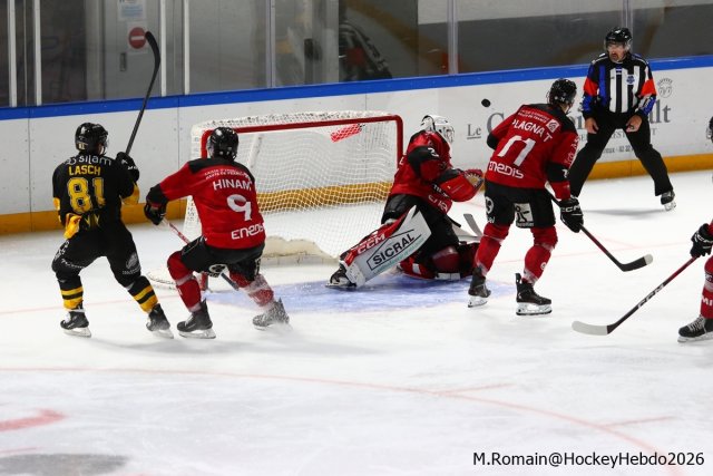 Photo hockey match Rouen - Amiens  le 29/09/2026