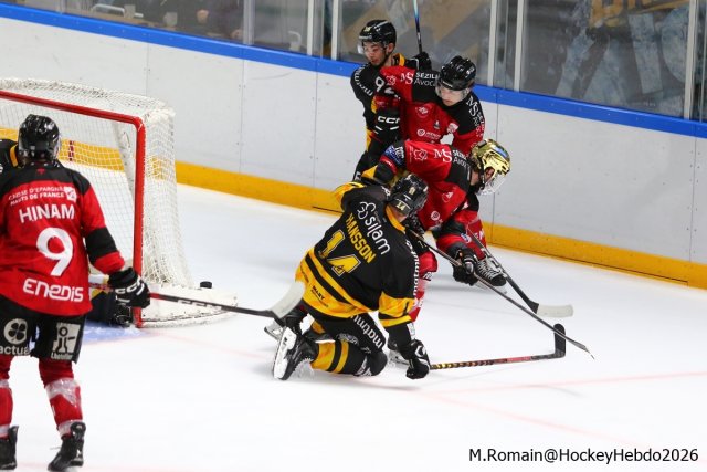 Photo hockey match Rouen - Amiens  le 29/09/2026