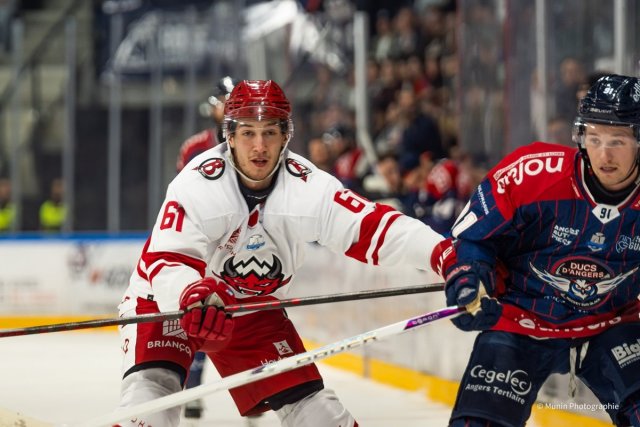 Photo hockey match Angers  - Briançon  le 29/09/2026