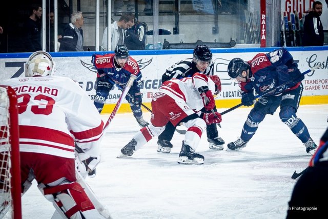 Photo hockey match Angers  - Briançon  le 29/09/2026