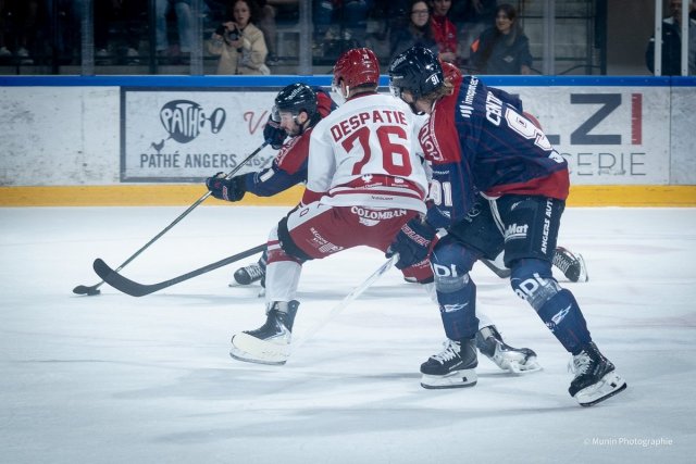 Photo hockey match Angers  - Briançon  le 29/09/2026