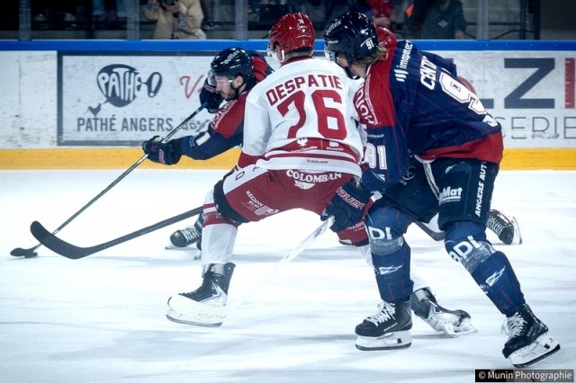 Photo hockey match Angers  - Briançon  le 29/09/2026
