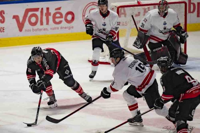 Photo hockey match Bordeaux - Chamonix  le 02/10/2026