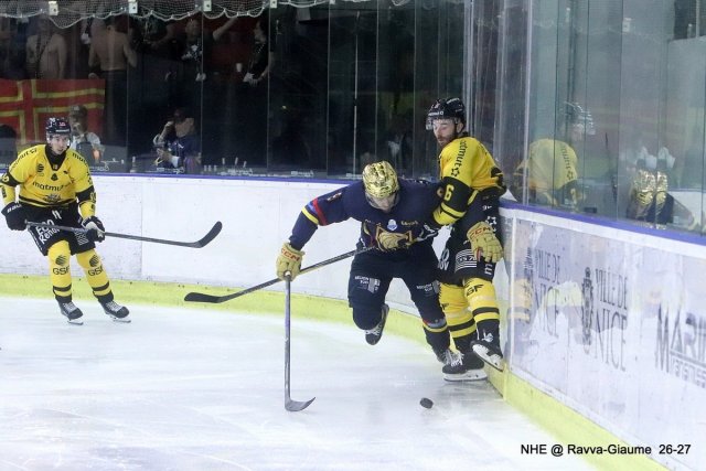 Photo hockey match Nice - Rouen le 02/10/2026