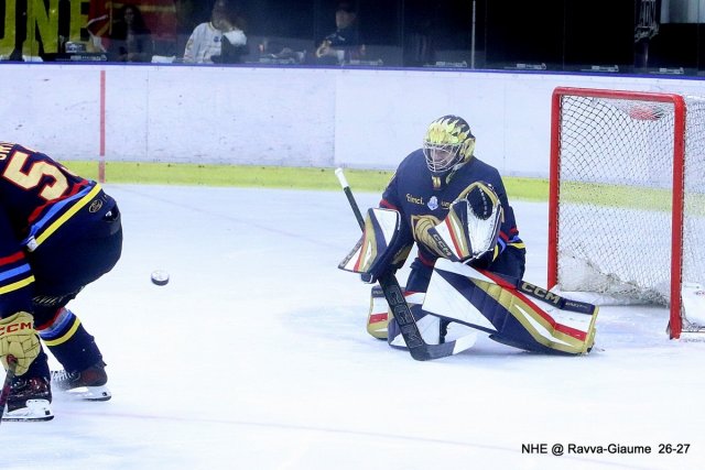 Photo hockey match Nice - Rouen le 02/10/2026