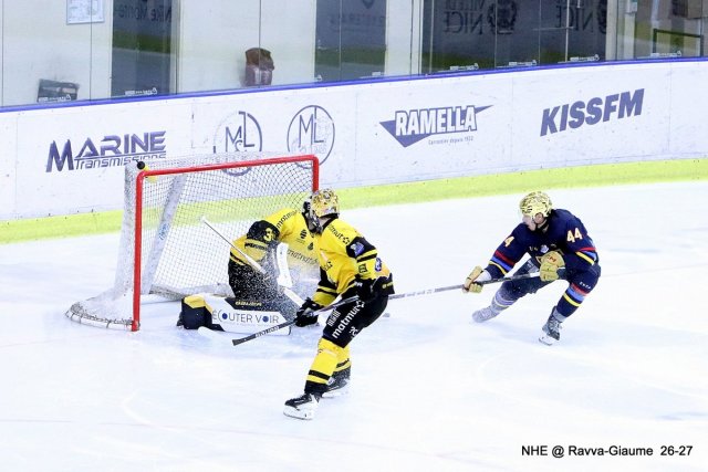 Photo hockey match Nice - Rouen le 02/10/2026