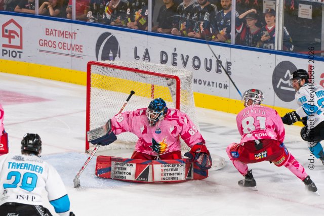 Photo hockey match Grenoble  - Marseille le 04/10/2026