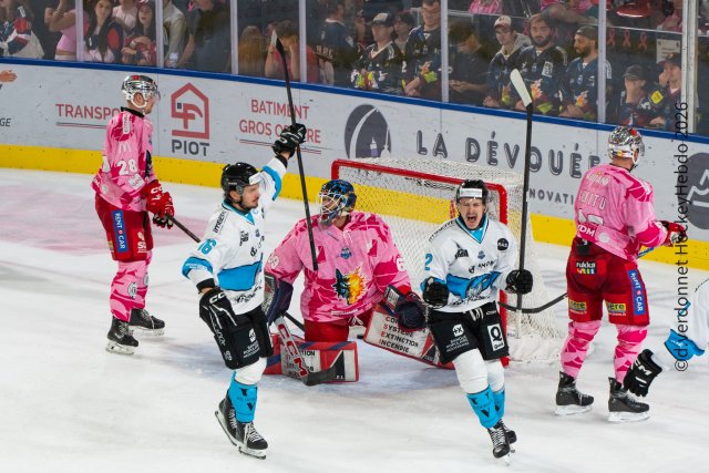 Photo hockey match Grenoble  - Marseille le 04/10/2026