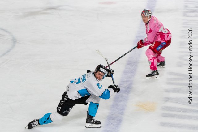 Photo hockey match Grenoble  - Marseille le 04/10/2026