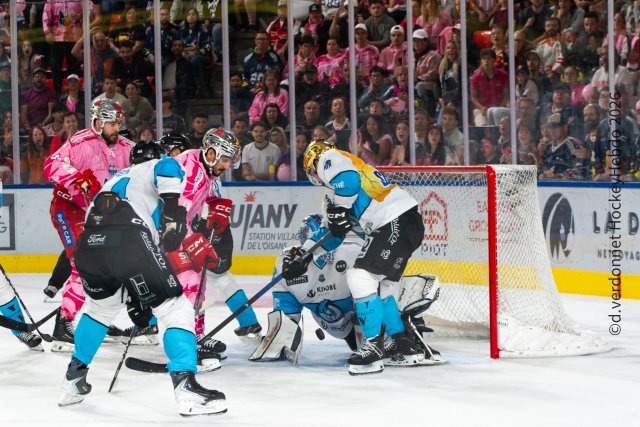 Photo hockey match Grenoble  - Marseille le 04/10/2026