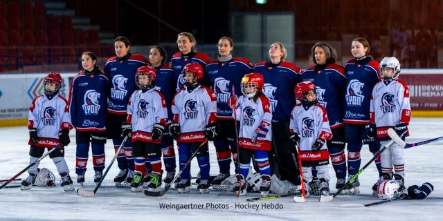 Photo hockey match Lyon  - Montpellier le 03/10/2026