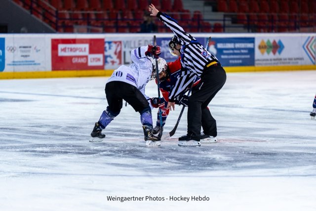 Photo hockey match Lyon  - Montpellier le 03/10/2026