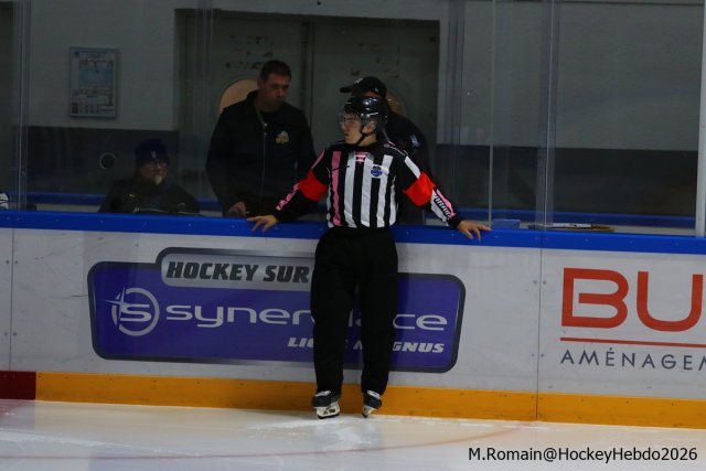 Photo hockey match Rouen - Anglet le 04/10/2026