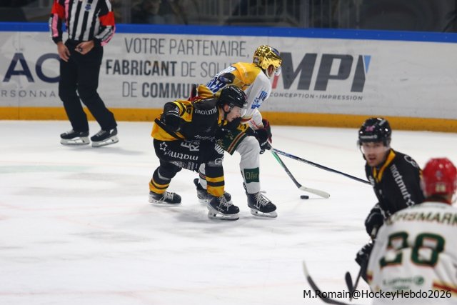 Photo hockey match Rouen - Anglet le 04/10/2026