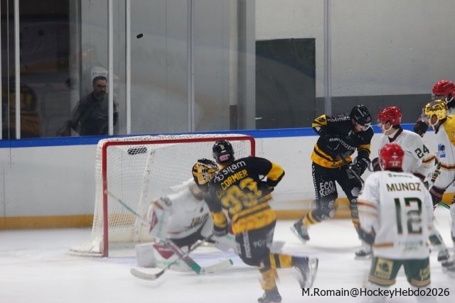 Photo hockey match Rouen - Anglet le 04/10/2026