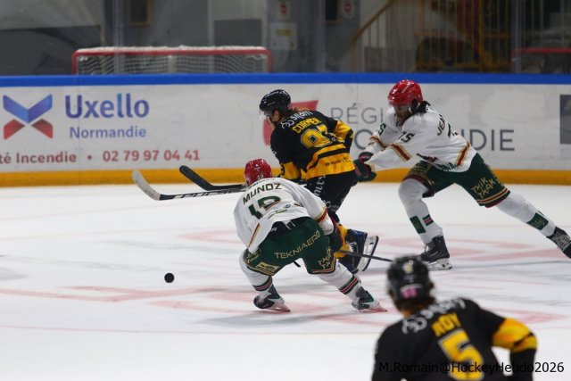 Photo hockey match Rouen - Anglet le 04/10/2026