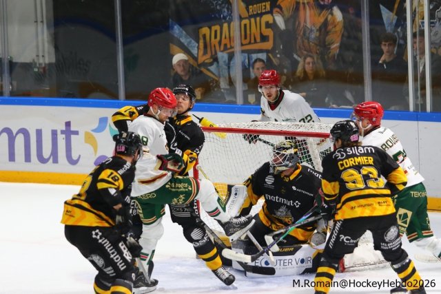 Photo hockey match Rouen - Anglet le 04/10/2026