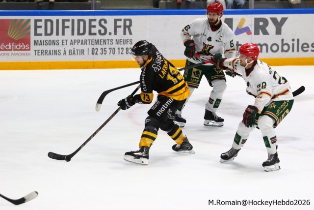 Photo hockey match Rouen - Anglet le 04/10/2026