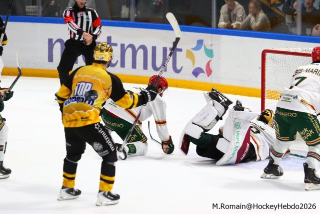 Photo hockey match Rouen - Anglet le 04/10/2026