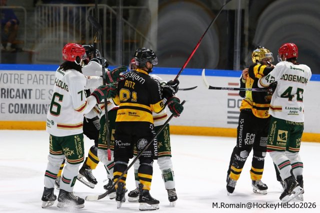 Photo hockey match Rouen - Anglet le 04/10/2026