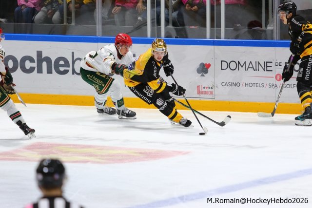 Photo hockey match Rouen - Anglet le 04/10/2026