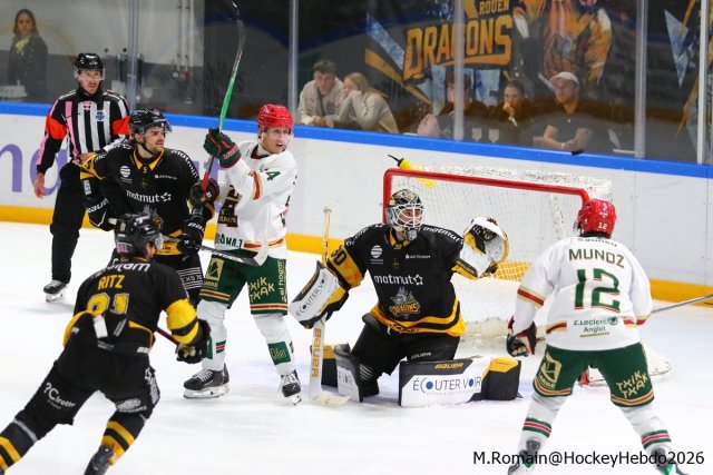 Photo hockey match Rouen - Anglet le 04/10/2026