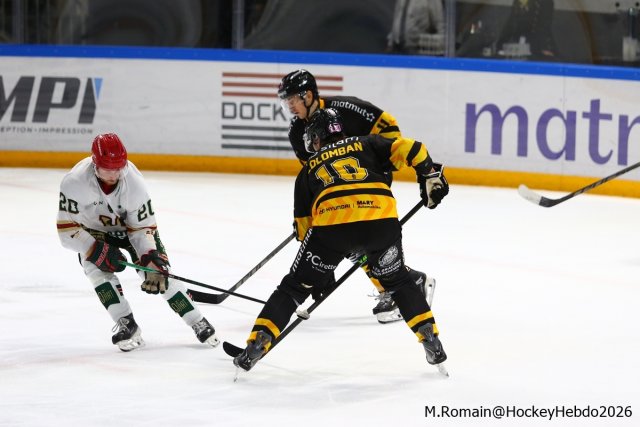 Photo hockey match Rouen - Anglet le 04/10/2026