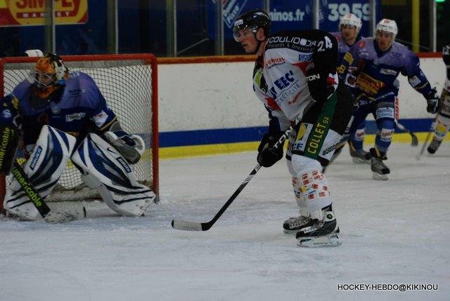 Photo hockey match Avignon - Caen  le 12/12/2009