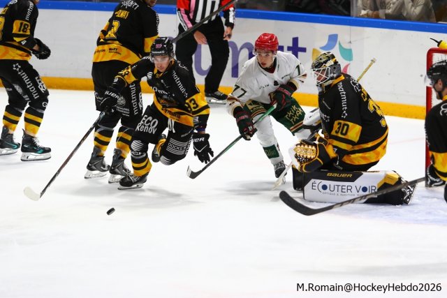 Photo hockey match Rouen - Anglet le 04/10/2026