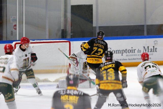 Photo hockey match Rouen - Anglet le 04/10/2026