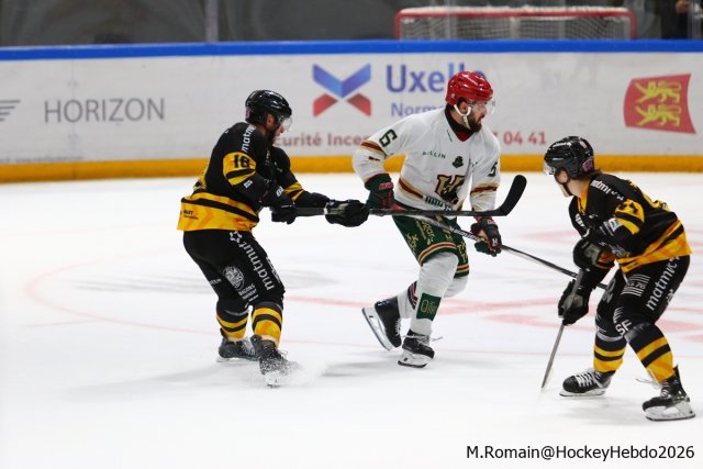 Photo hockey match Rouen - Anglet le 04/10/2026