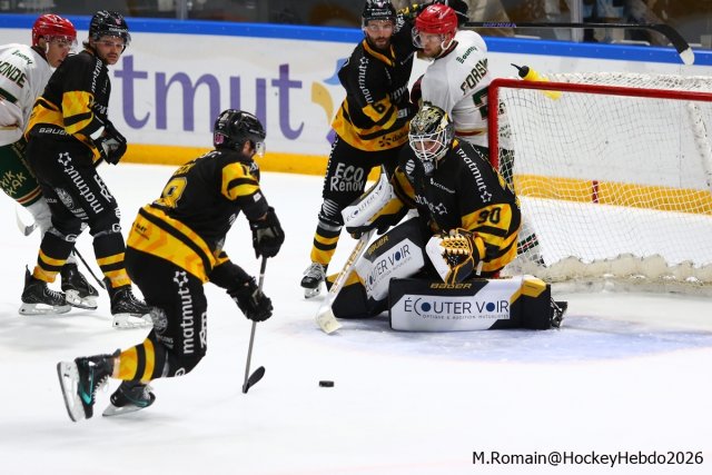 Photo hockey match Rouen - Anglet le 04/10/2026