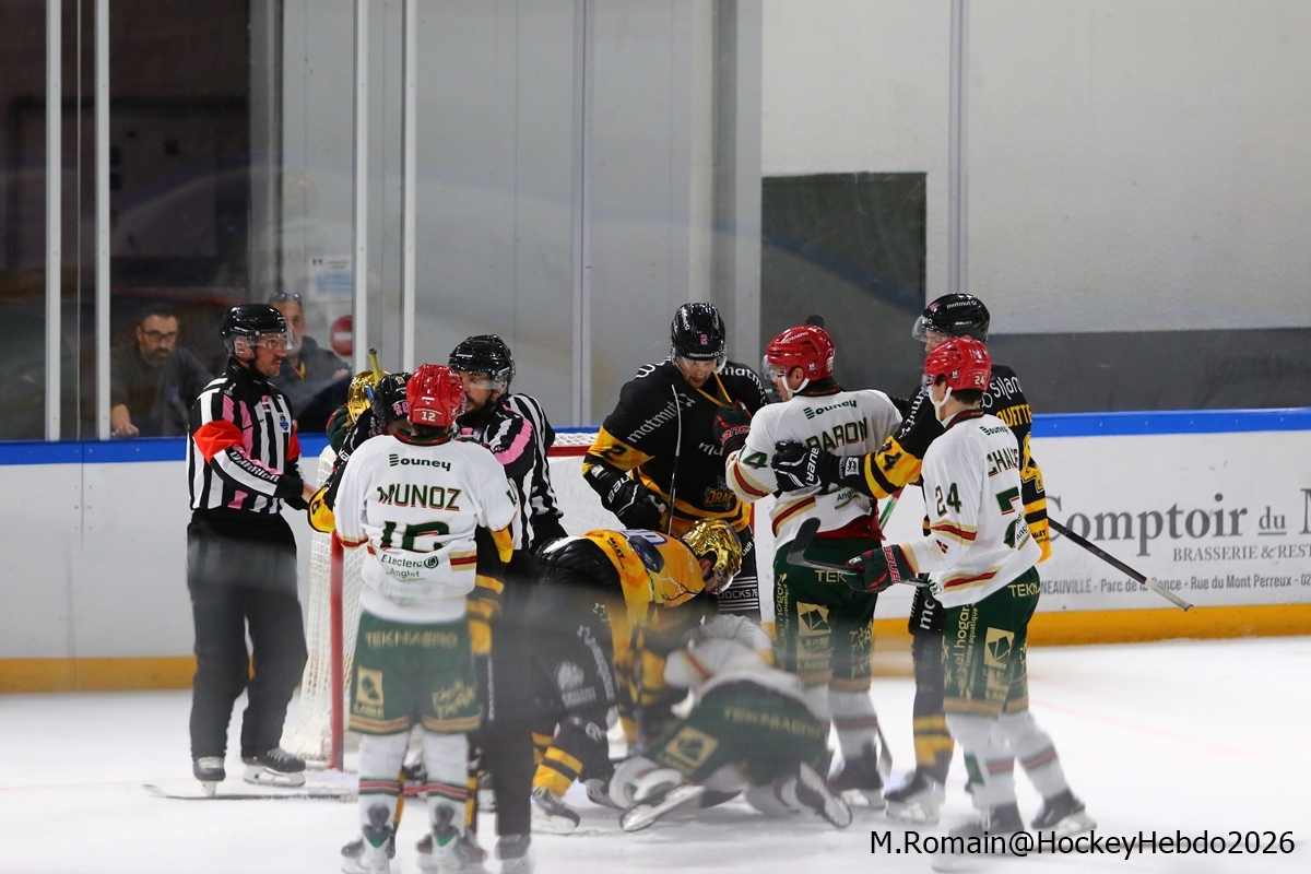 Rouen 5 - 2 Anglet