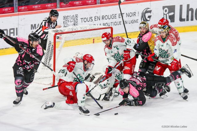 Photo hockey match Amiens  - Cergy-Pontoise le 04/10/2026