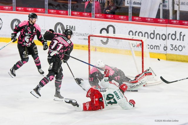 Photo hockey match Amiens  - Cergy-Pontoise le 04/10/2026